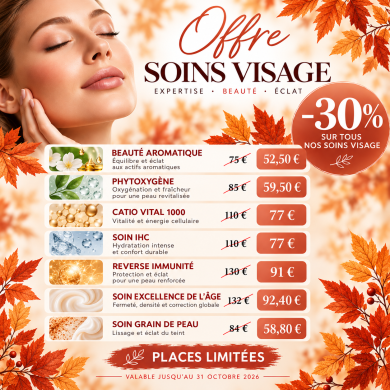PROMOTIONS SOIN VISAGE